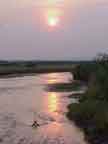 Gallatin River Sunset